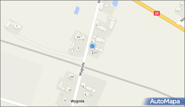 Wygoda, Wygoda, 4, mapa Wygoda