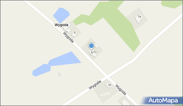 Wygoda, Wygoda, 5, mapa Wygoda