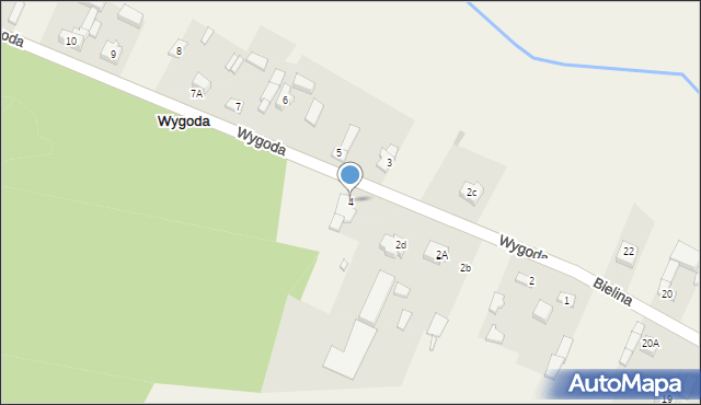 Wygoda, Wygoda, 4, mapa Wygoda