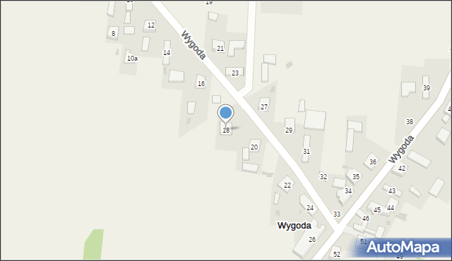 Wygoda, Wygoda, 18, mapa Wygoda