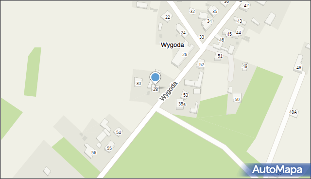 Wygoda, Wygoda, 28, mapa Wygoda