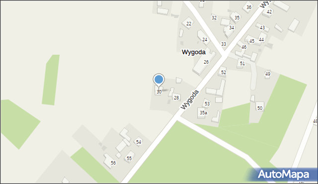 Wygoda, Wygoda, 30, mapa Wygoda