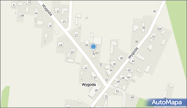 Wygoda, Wygoda, 31, mapa Wygoda