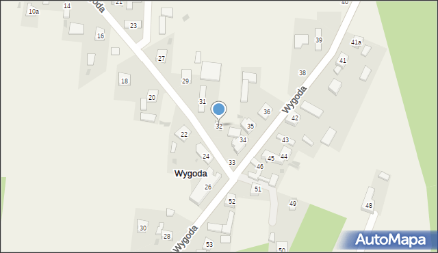 Wygoda, Wygoda, 32, mapa Wygoda