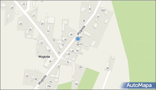 Wygoda, Wygoda, 43, mapa Wygoda