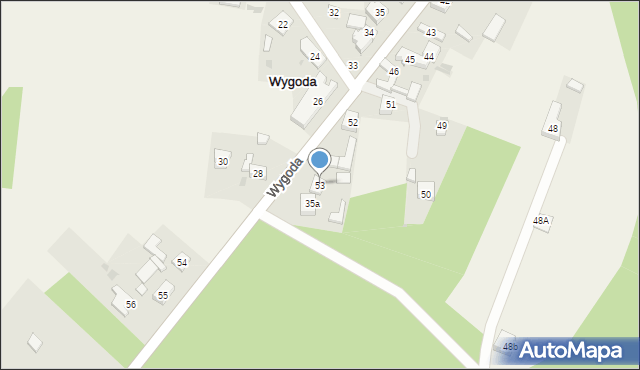 Wygoda, Wygoda, 53, mapa Wygoda