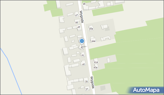 Wygoda, Wygoda, 42, mapa Wygoda