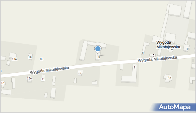 Wygoda Mikołajewska, Wygoda Mikołajewska, 7, mapa Wygoda Mikołajewska