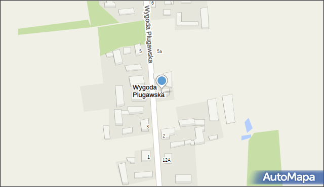 Wygoda Plugawska, Wygoda Plugawska, 4A, mapa Wygoda Plugawska