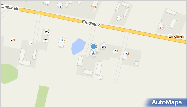 Wygoda Smoszewska, Wygoda Smoszewska, 16, mapa Wygoda Smoszewska