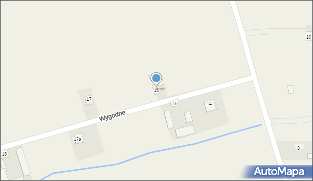 Wygodne, Wygodne, 15, mapa Wygodne