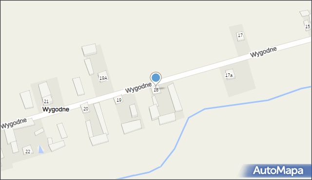 Wygodne, Wygodne, 18, mapa Wygodne