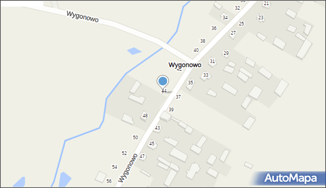 Wygonowo, Wygonowo, 46, mapa Wygonowo