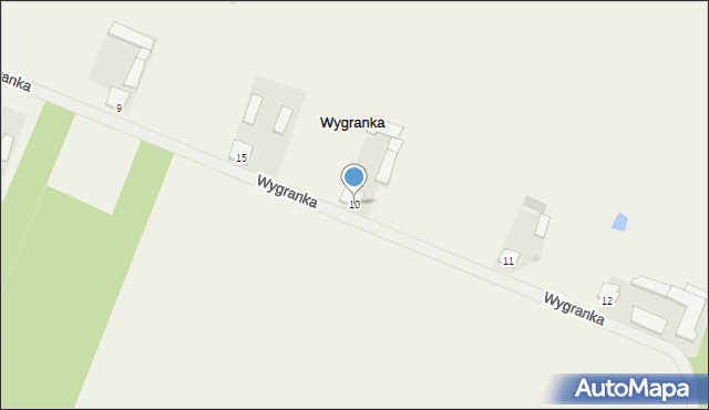 Wygranka, Wygranka, 10, mapa Wygranka