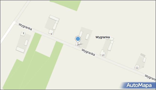 Wygranka, Wygranka, 15, mapa Wygranka