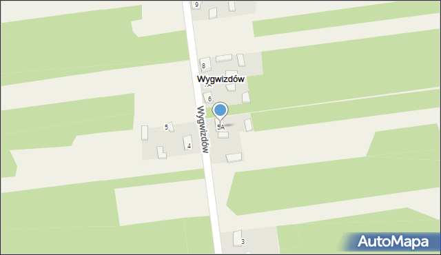 Wygwizdów, Wygwizdów, 5A, mapa Wygwizdów