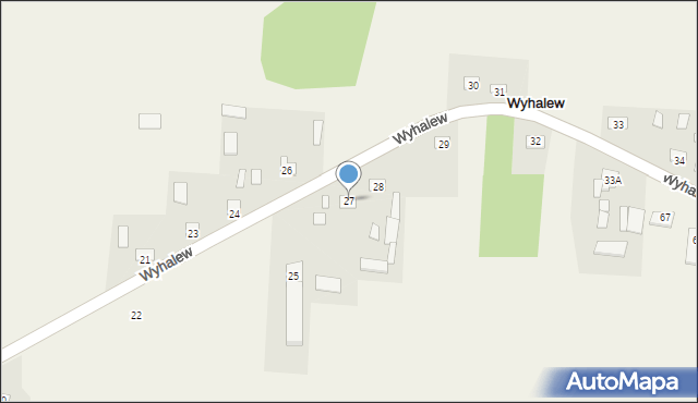 Wyhalew, Wyhalew, 27, mapa Wyhalew