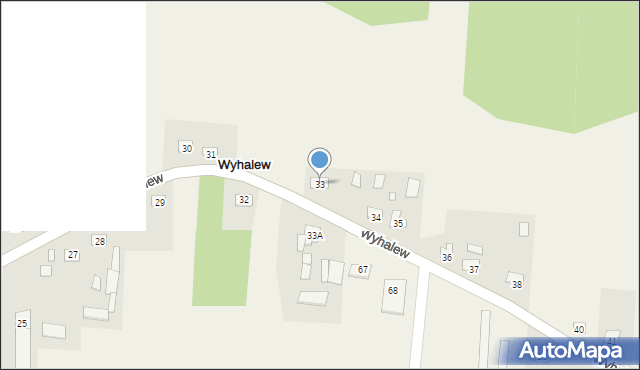 Wyhalew, Wyhalew, 33, mapa Wyhalew