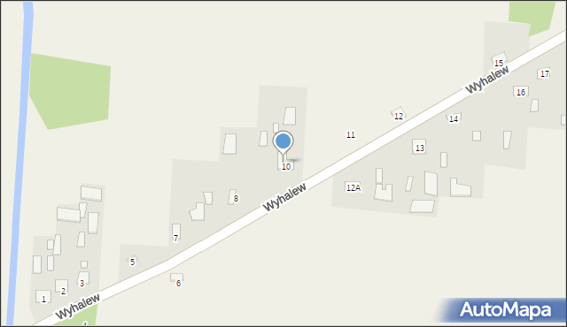 Wyhalew, Wyhalew, 9, mapa Wyhalew