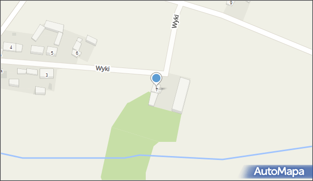 Wyki, Wyki, 7, mapa Wyki