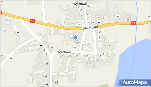 Wylatowo, Wylatowo, 35, mapa Wylatowo