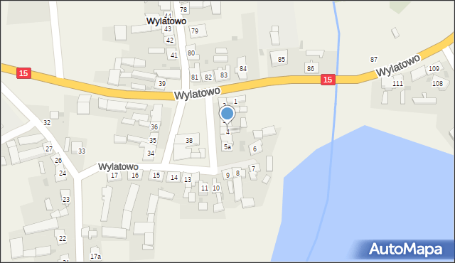 Wylatowo, Wylatowo, 4, mapa Wylatowo