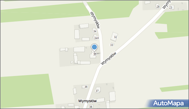 Wymysłów, Wymysłów, 35, mapa Wymysłów