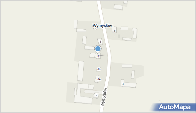 Wymysłów, Wymysłów, 4, mapa Wymysłów