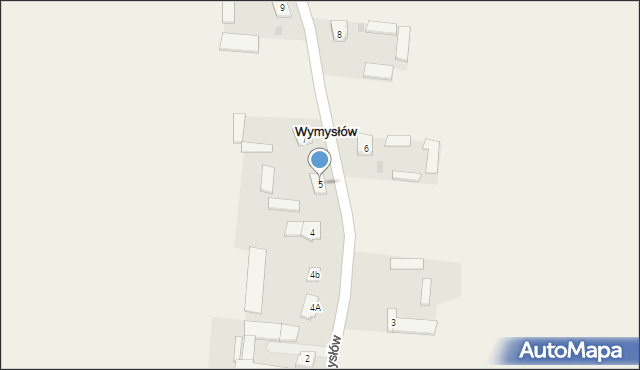 Wymysłów, Wymysłów, 5, mapa Wymysłów