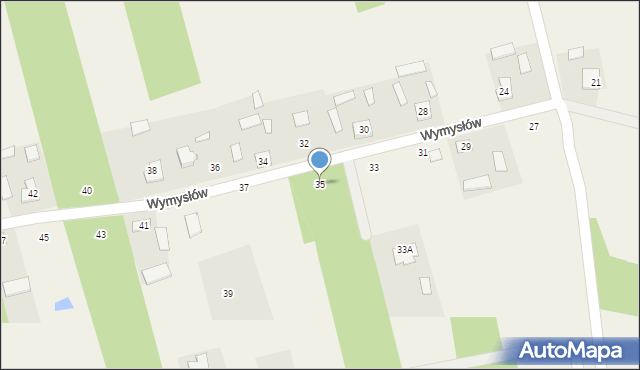 Wymysłów, Wymysłów, 35, mapa Wymysłów