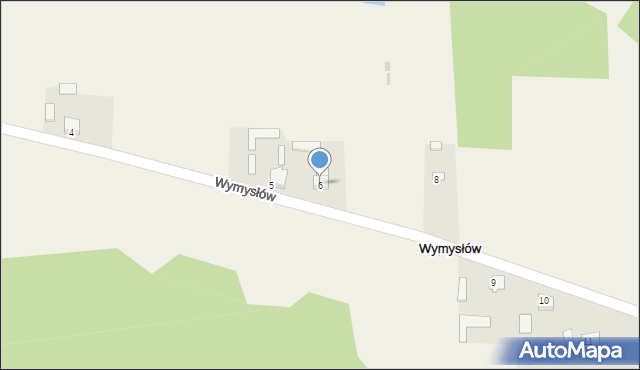 Wymysłów, Wymysłów, 6, mapa Wymysłów