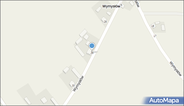 Wymysłów, Wymysłów, 29, mapa Wymysłów