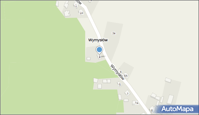 Wymysłów, Wymysłów, 4, mapa Wymysłów