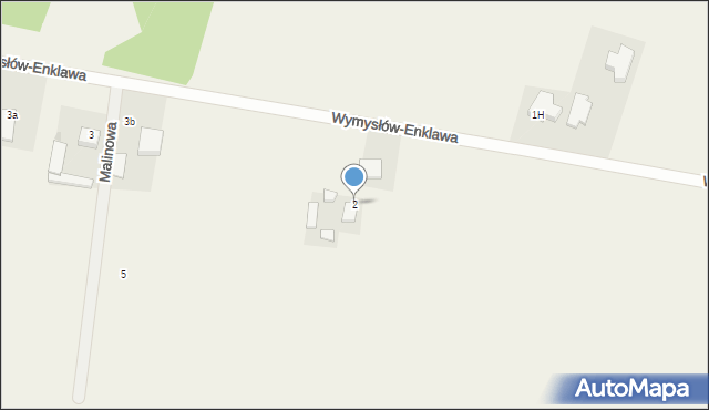 Wymysłów-Enklawa, Wymysłów-Enklawa, 2, mapa Wymysłów-Enklawa