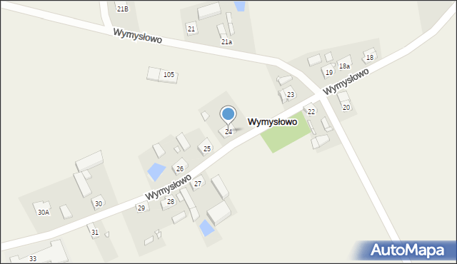 Wymysłowo, Wymysłowo, 24, mapa Wymysłowo