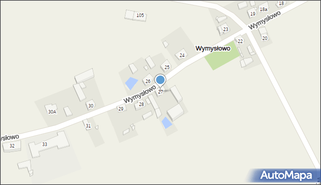 Wymysłowo, Wymysłowo, 27, mapa Wymysłowo