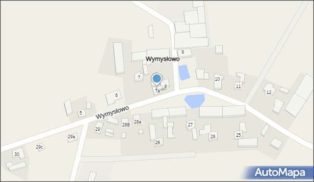 Wymysłowo, Wymysłowo, 7a, mapa Wymysłowo