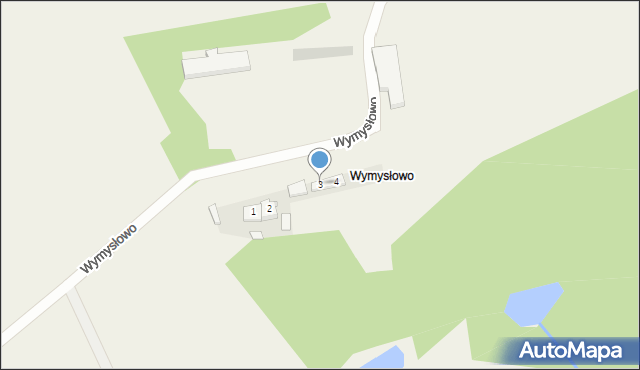 Wymysłowo, Wymysłowo, 3, mapa Wymysłowo