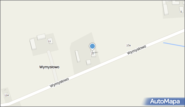 Wymysłowo, Wymysłowo, 10, mapa Wymysłowo