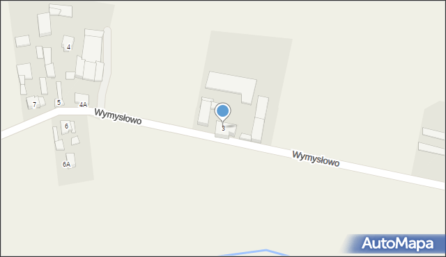 Wymysłowo, Wymysłowo, 3, mapa Wymysłowo