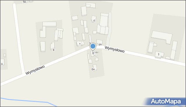 Wymysłowo, Wymysłowo, 6, mapa Wymysłowo