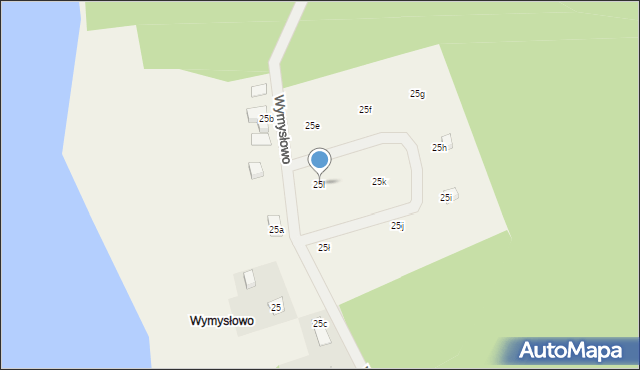 Wymysłowo, Wymysłowo, 25l, mapa Wymysłowo