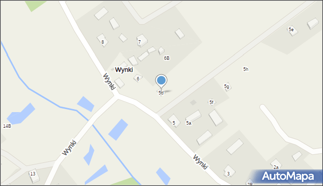 Wynki, Wynki, 5d, mapa Wynki