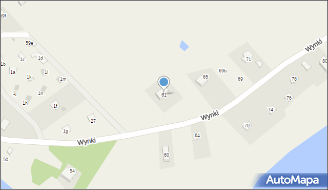 Wynki, Wynki, 61, mapa Wynki