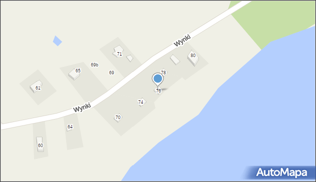 Wynki, Wynki, 76, mapa Wynki