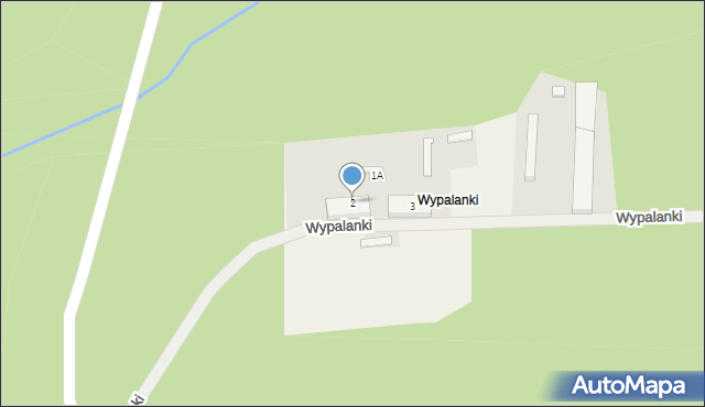 Wypalanki, Wypalanki, 2, mapa Wypalanki