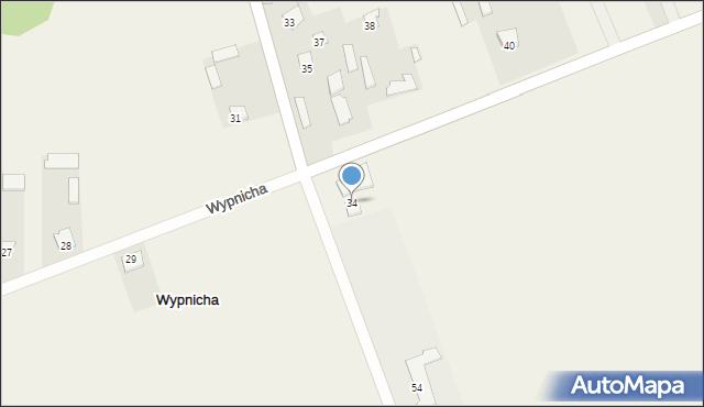 Wypnicha, Wypnicha, 34, mapa Wypnicha