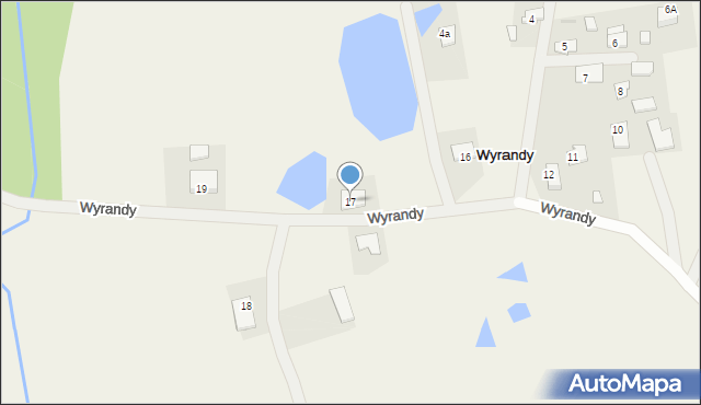 Wyrandy, Wyrandy, 17, mapa Wyrandy