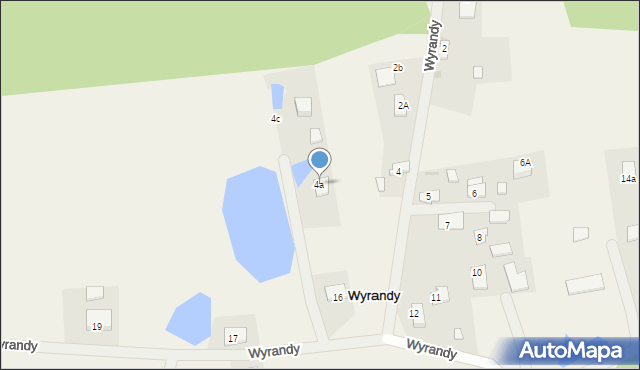 Wyrandy, Wyrandy, 4a, mapa Wyrandy