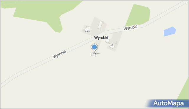 Wyrobki, Wyrobki, 12, mapa Wyrobki